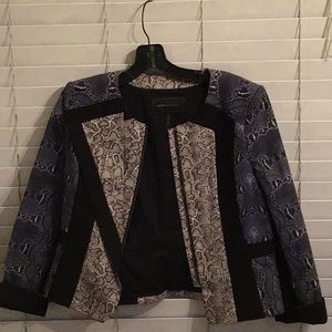 Bcbgmaxazria animal print Blazer